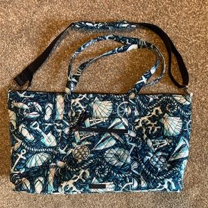 Vera Bradley Deluxe Travel Tote Shore Enough